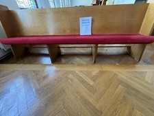 DDR Kirchenbank 1965 Vintage Einzelanfertigungen Holz Gartenbank Anschauen