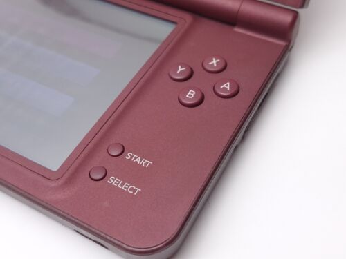 Nintendo DSi XL avec chargeur marron bordeaux - UTL-001 TESTÉ - Photo 3 sur 14