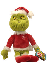 Aurora Grinch Santa Claus Stuffed Plush Toy  15900 w/ Paper Tag 15 inches