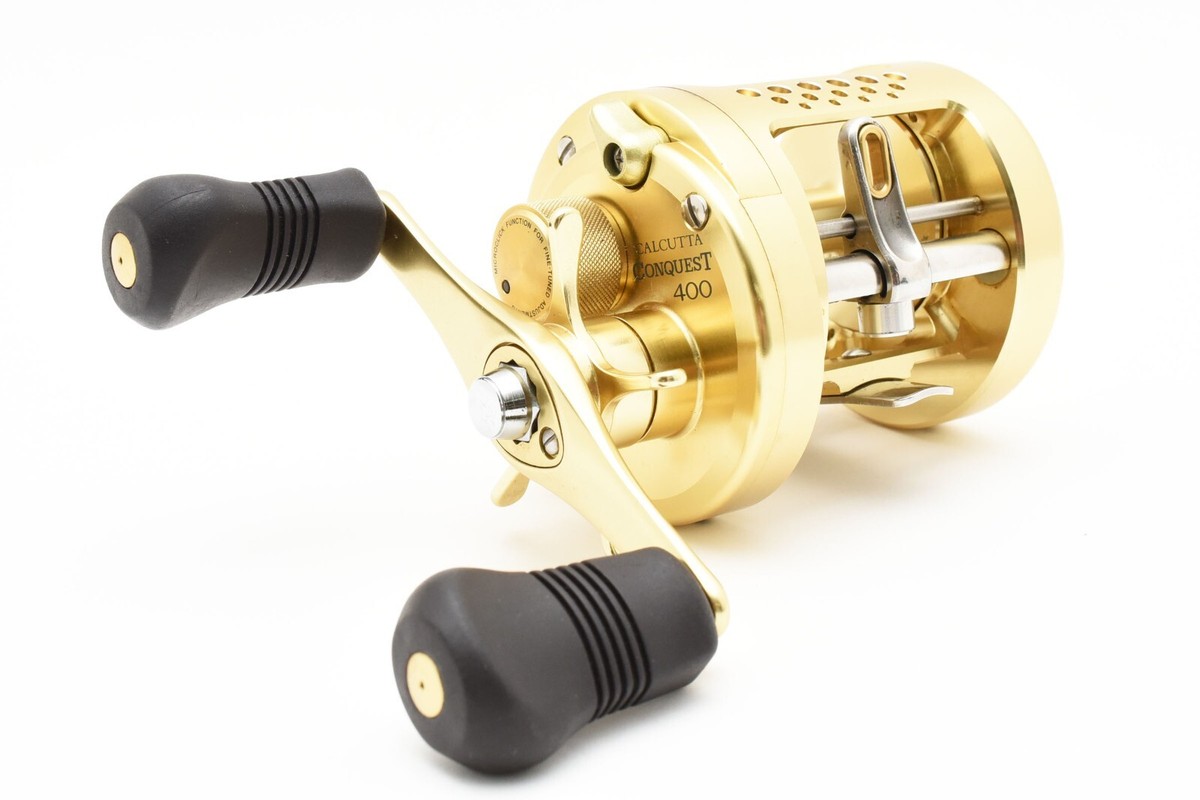 Shimano 01 Calcutta Conquest 400 RH Baitcasting Reel 2348482 Shimano 01 Calcutta Conquest 400 RH Baitcasting Reel 2348482