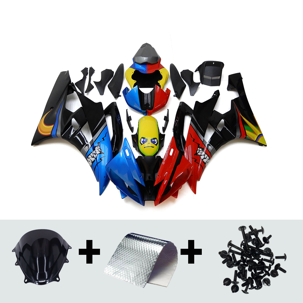 Shark Attack Fairings Set For Yamaha YZF600 R6 2006 2007 YZF R6 06 07 Bodywork