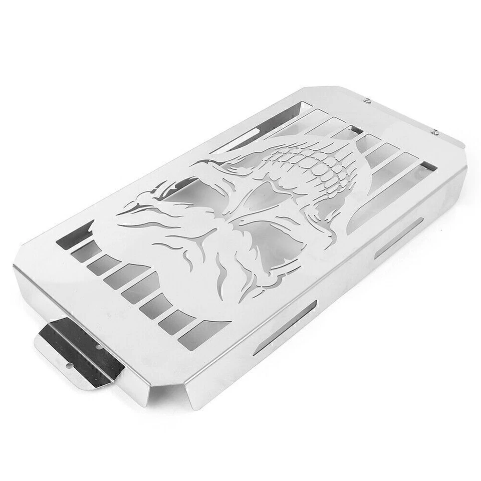 Radiator Grill Grille Cover Steel Chrome For Honda VTX1800 C F N R S T models Foto 4 de 4