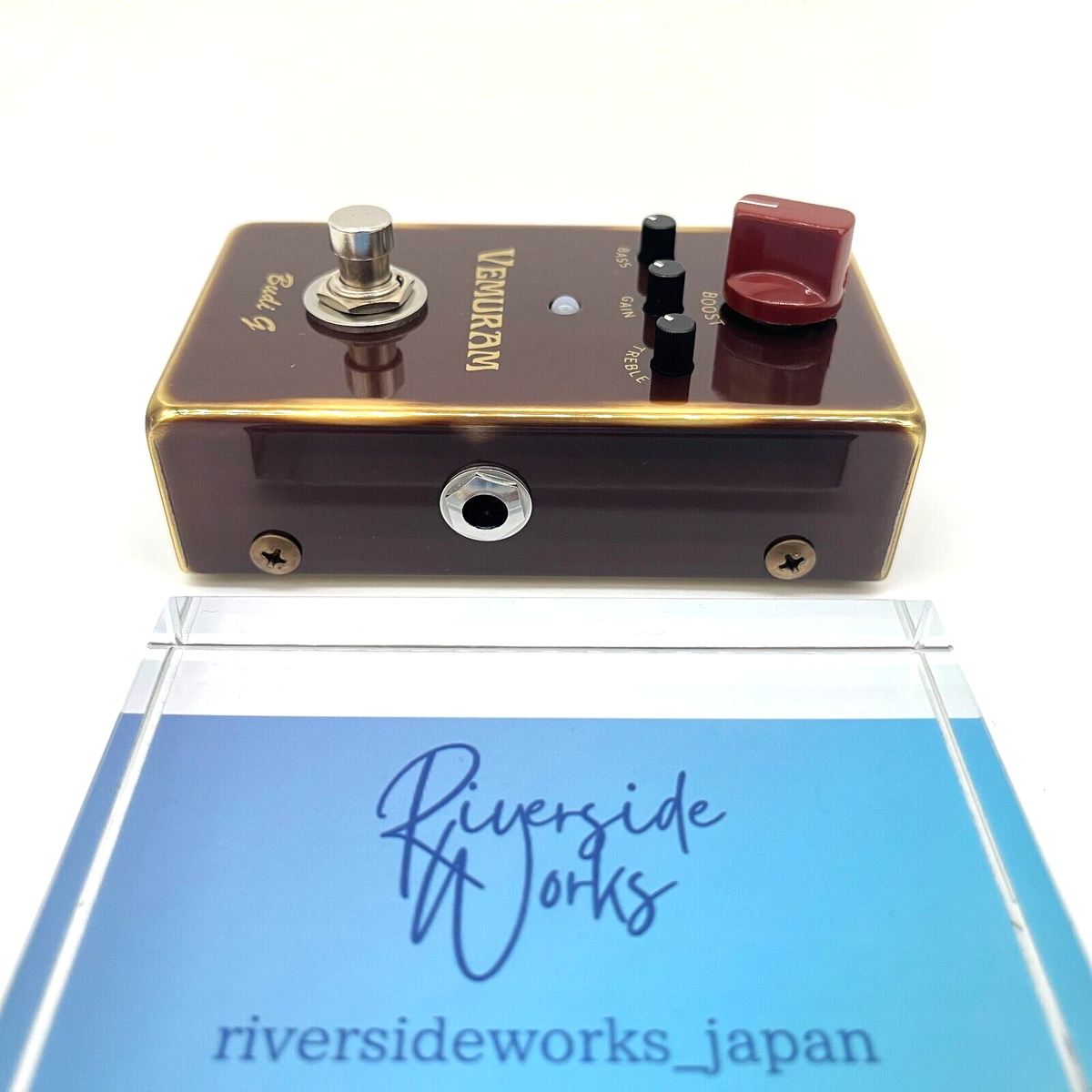 VEMURAM Budi-G Booster Guitar Effects Boost pedal with adjustable