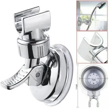 Shower Head Holder Suction Bracket Wall Mount Adjustable Handset Kit Bathroom ✿