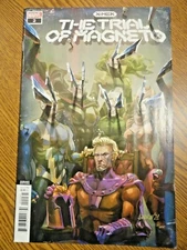 Trial of Magneto #2 Shavrin Variant Cover Scarlet Witch X-men 1st Print Marvel