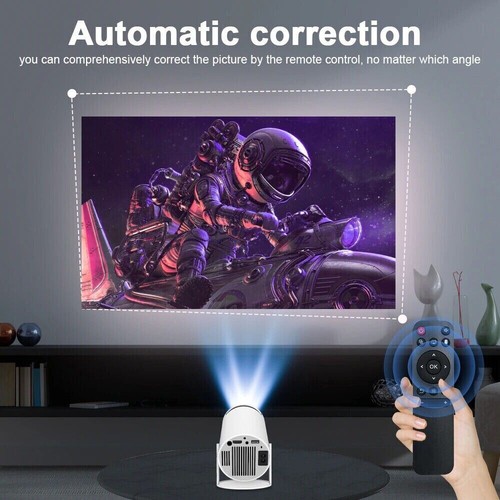 5G 4K Projector Smart HD LED WiFi Bluetooth HDMI USB Android Office Home Theater - Picture 8 of 21