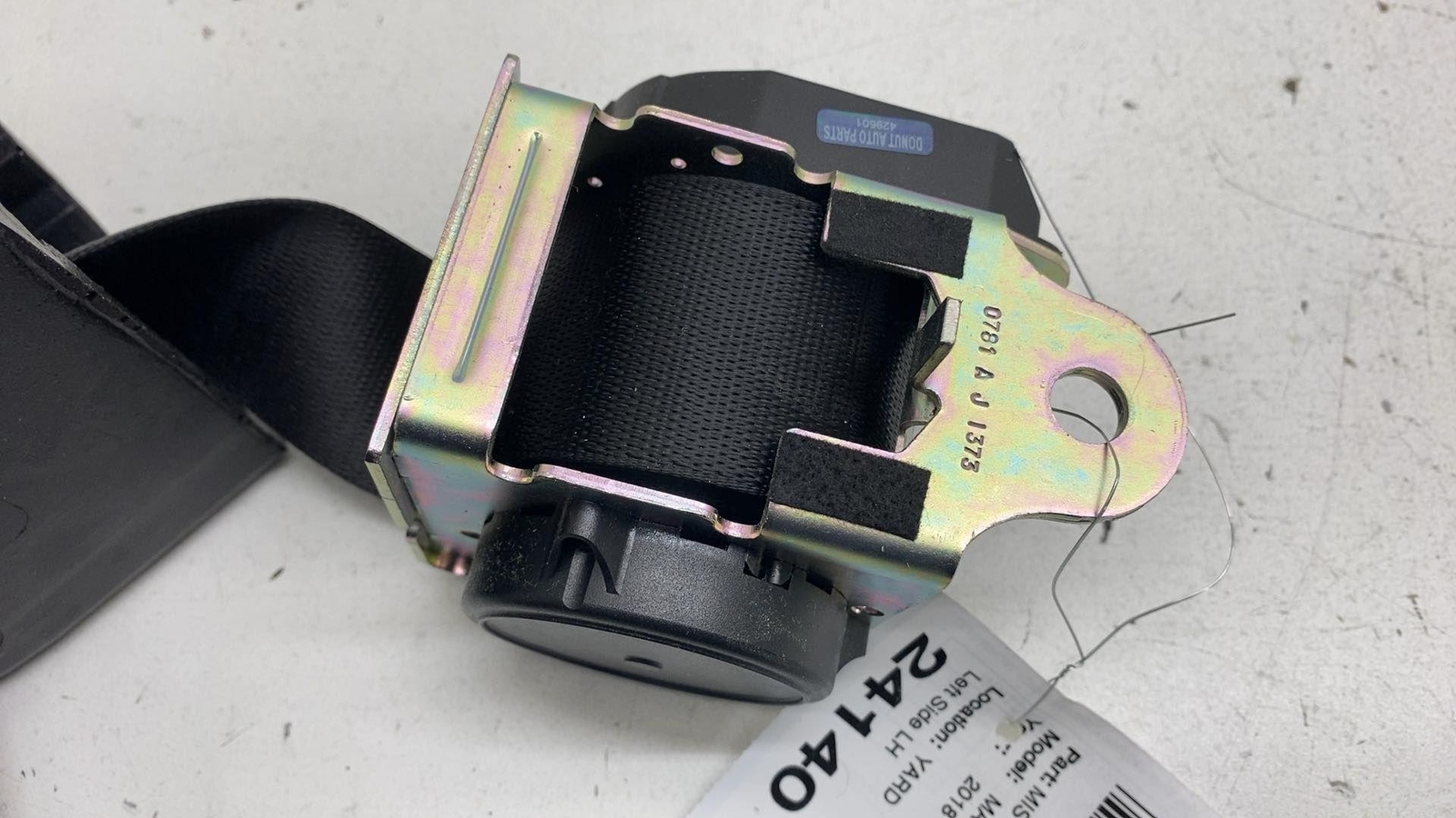 ⭕ 2017-2020 Maserati Levante Rear Left or Right Side Seatbelt Black 634166800A