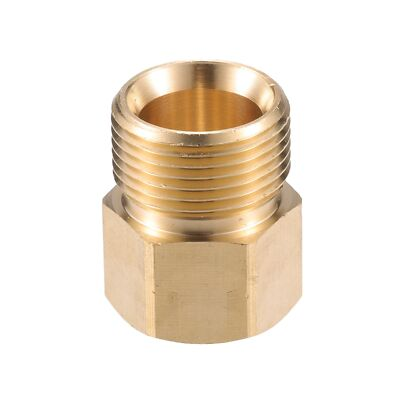 #ad Pressure Washer Connector M18x1.5 to 15mm M22x1.5 Brass Screw Hose Adapter $14.23