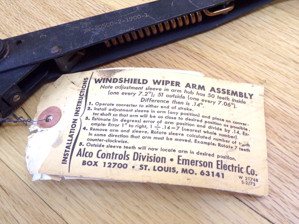 飞机挡风玻璃刮板 XW20500-2-1900-1 — 第 4/4 张图片