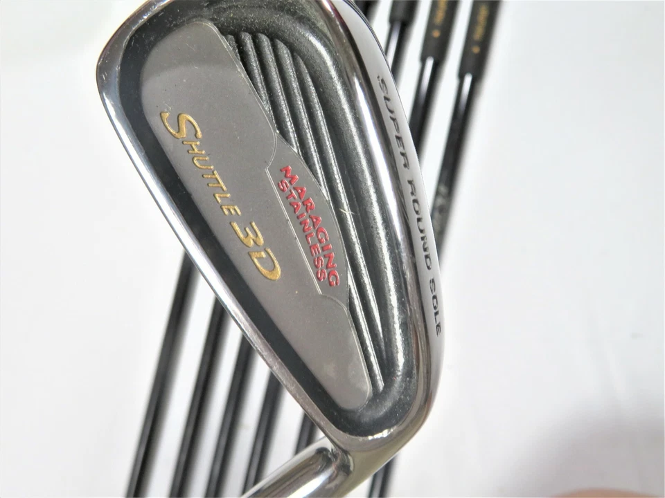 MARUMAN Shuttle 3D 8PC L-FLEX SET Nice Ladies Hybrid Irons Majesty NWO - Image 3 of 4