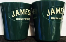 Jameson Irish Whiskey (2) hitchhiker sidecar acrylic hook shot glass PET RESCUE