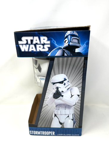 Star Wars Stormtrooper Funko Lamp Alarm Clock Speaker NIB - Picture 2 of 5