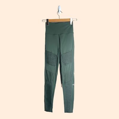 Alo Yoga Green Moto Leggings - Main Image