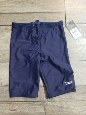 Speedo Mens Swimsuit Jammer Powerflex Eco Revolve Splice Team Colors