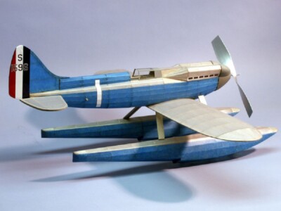 KRICK Modellbau Super Marine S.6B Balsabausatz Neu  DS404