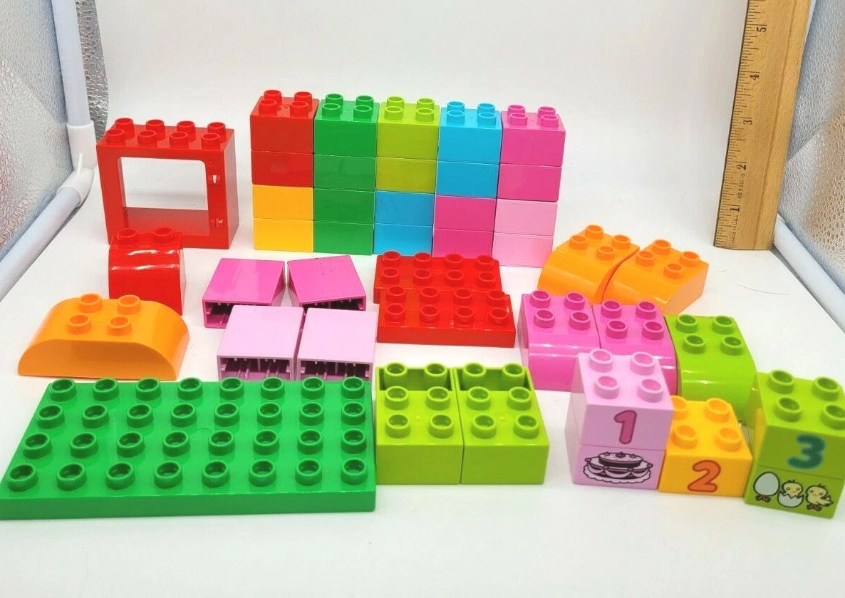 Ordsprog tema på 2014 LEGO Duplo All in One PINK Box of Fun Set 10571 incomplete 🎈🎈 | eBay