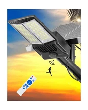 SL-8500W Solar Street Lights Outdoor, 500000LM Commercial Parking Lot Light D...