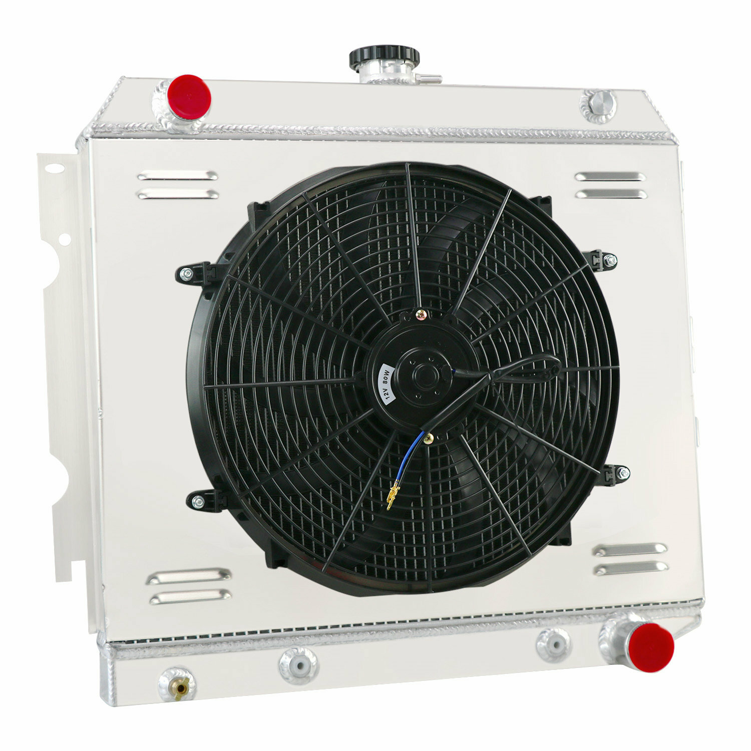 3Row Radiator Shroud Fan for 1968-1974 72 DODGE CHALLENGER CHARGER 5.2L 5.9L V8