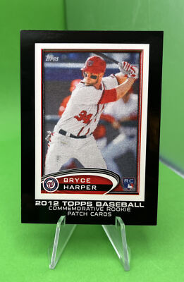その他 2014 Topps Bryce Harper patch auto Bryce Harper 2014 Topps Rookie Image Patch Card Patch Card