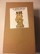 Mr. Monopoly Gold Geeki Tiki Hawaiian Cup Mug Figure 96/250 New in Box