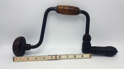 Antique Millers Falls Ratchet Bit Brace 