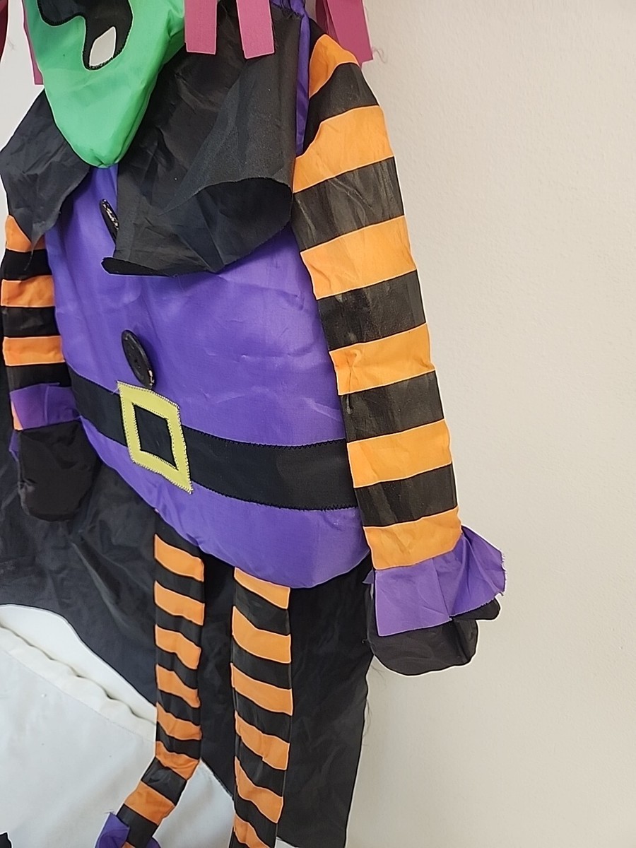 VTG Halloween 3D Windsock Witch 47