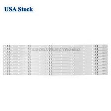 10Pcs LED strips for VIZIO SVG600A30_Rev00_5LED SVG600A25 E60-E3 D60-D3 