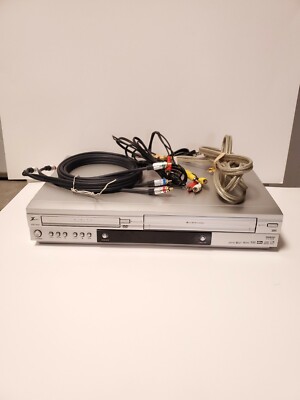 ZENITH DVD PLAYER with VHS VCR Combo  (MODEL XBV443)  ( NO REMOTE ) BUNDLE