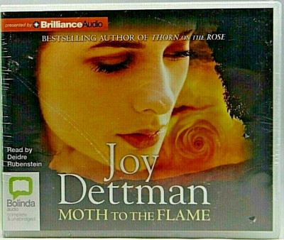 Joy Dettman - Moth to the Flame 2013 CD Unabridged Audio Book New Sealed