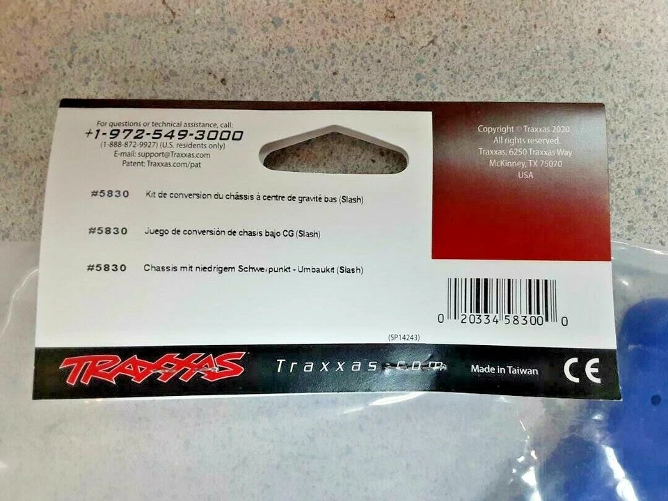 Traxxas 5830 Slash 2WD LCG Conversion Kit Brand New!! TRA5830 - Image 3 of 4