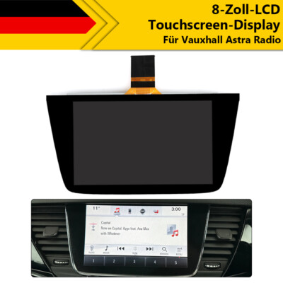8'' LCD Display Touchscreen LQ080Y5DZ10 Für Opel Vauxhall Astra K DE LQ080Y5DZ06