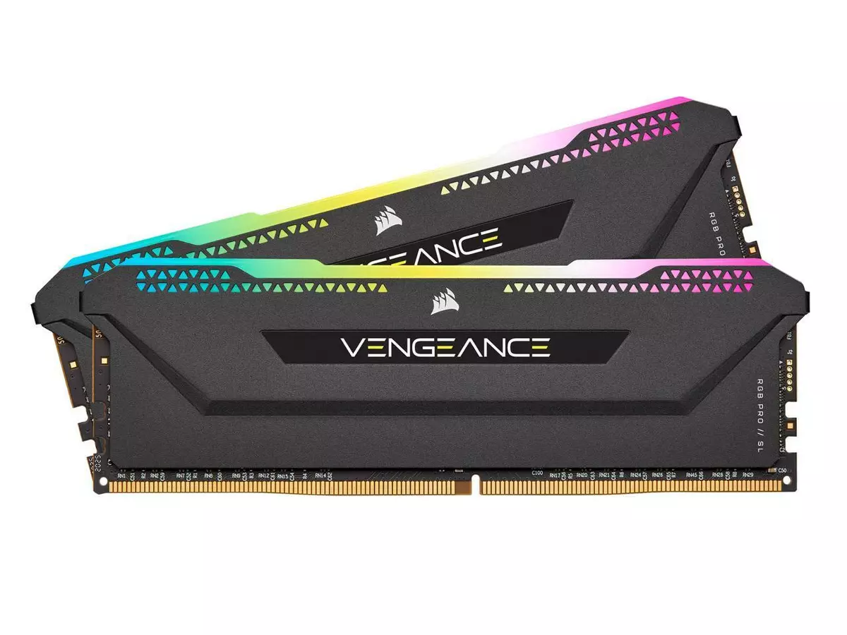 CORSAIR Vengeance RGB Pro SL 32GB (2 x 16GB) 288-Pin PC RAM DDR4