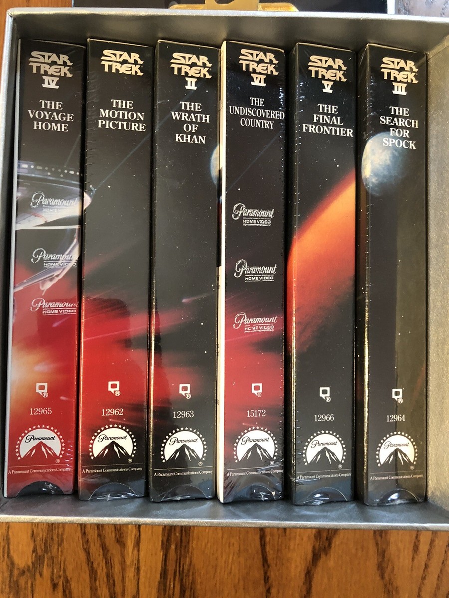 Star Trek The Screen Voyages 6 VHS SEALED! Widescreen Box