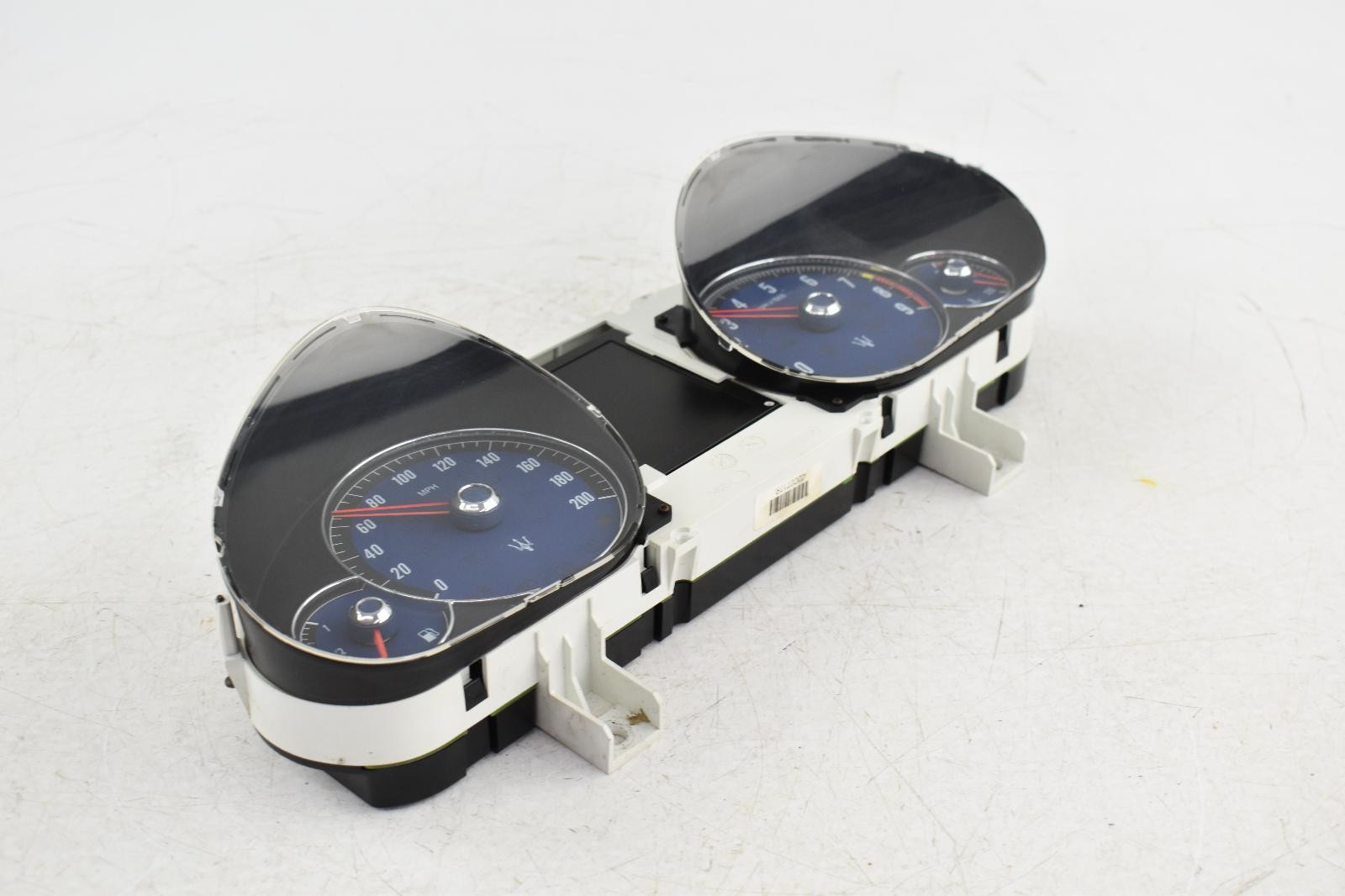 Maserati GranTurismo 2016 Instrument cluster Blue
