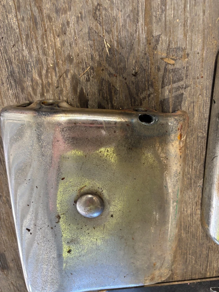 Ford Thunderbird 1961 1962 61 62 63 parachoques delantero extensión par conjunto proyecto áspero Foto 3 de 4