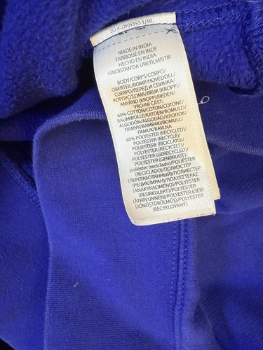 Polo Ralph Lauren Sweater Mens L Blue Black Pony Crewneck Cotton Pullover - Picture 5 of 7