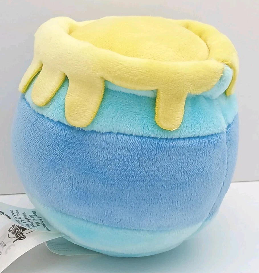 Rare Disney Parks Wishables Winnie The Pooh HUNNY POT 4" Plush Toy Limited  - Image 3 of 4