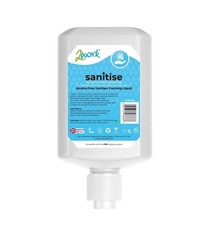 Sanitise Foam Rub Liquid Alcohol-Free 6 Pack of  1 Litre Hand soap refill bulk 5.50 per litre