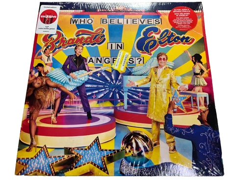 Elton John & Brandi Carlile -Who Believes In Angels Lp Vinyl   New