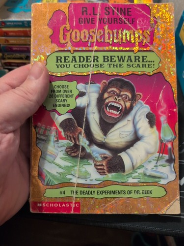 R.L. Stine Goosebumps Book Lot Of  34 Books All First Prints. See Description  - Foto 16 di 23