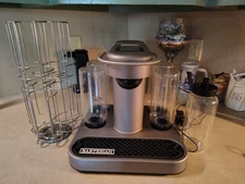 Bartesian Cocktail Making Machine Complete - Also Includes A Pod Storage Rack