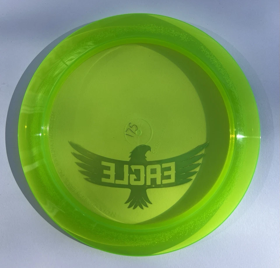 Innova Made Discmania C-Line DD2 175g Rare OOP Eagle Stamp Green Disc Golf Disc - Image 2 of 4