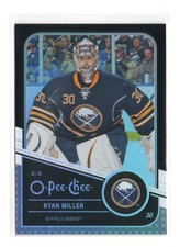 RYAN MILLER SABRES 2011/12 O-Pee-Chee #407 Black Rainbow Parallel #1/100