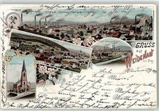 52157162 - 5900 Weidenau Ev. Kirche Blick vom Haardterberg 1898