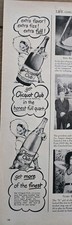 1949 Cliquot Club Ginger Ale Eskimo boy and bottles  Vintage Ad