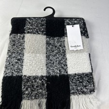 Goodfellow  Co Scarf - Gray/black One Size - Nice  Big NWT