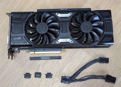 EVGA nVidia GeForce GTX 1060 SSC 6GB GDDR5 06G-P4-6267-KR ACX3.0 LED Grafikkarte