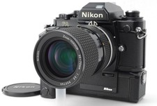  MINT Nikon FA Black 35mm SLR camera MD-15/NIKKOR AI-S 35-70mm f/3.5 From JAPAN