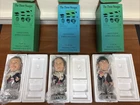 Vtg 1994 Limited Edition Three Stooges SET, S.A.M. Porcelain Bobbing Head Dolls