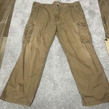 Carhartt Cargo Pants Mens 42x30 Khaki Relaxed Fit Force Ripstop Work Utility